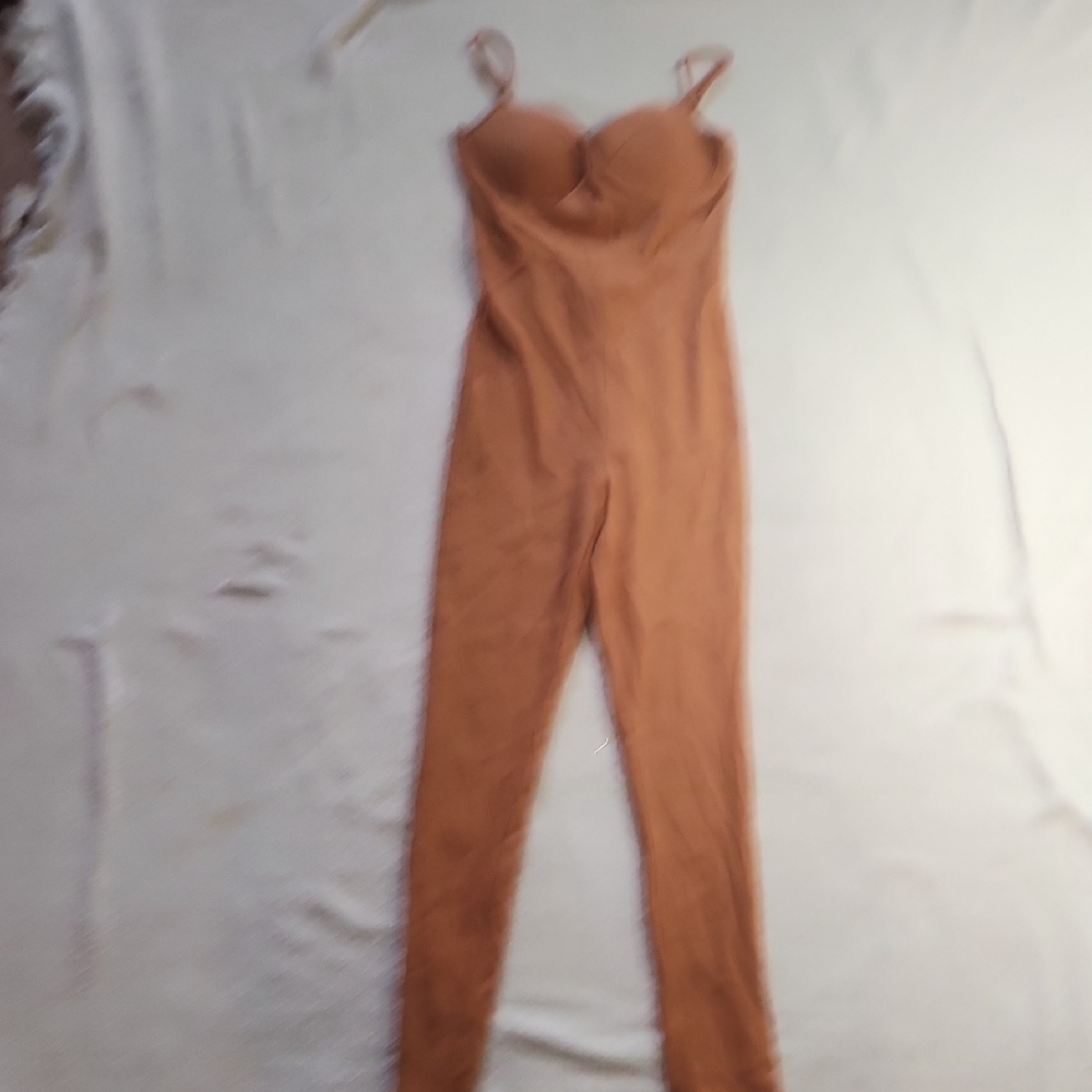 Haute Monde Terracotta Jumpsuit
